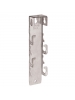 Arlington SMC4F - Steel Cable Hangers - Flat-Mount, Holds up to 4 10/4-Gauge Cables - 25 Packs
